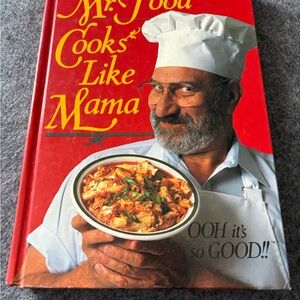 💗5/$25!💗 Mr. Food Cooks Like Mama Italian Cookbook